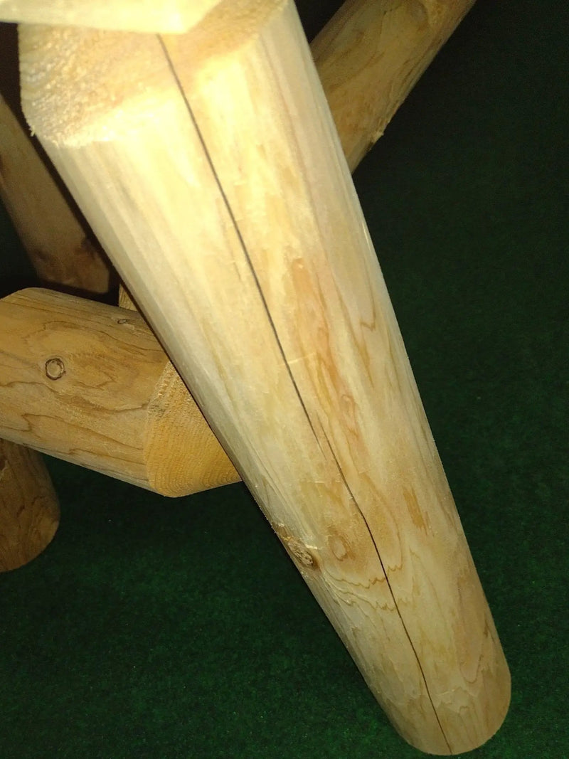 Handmade Rustic Outdoor Picnic Table by Cedar Creek Rustic Furniture