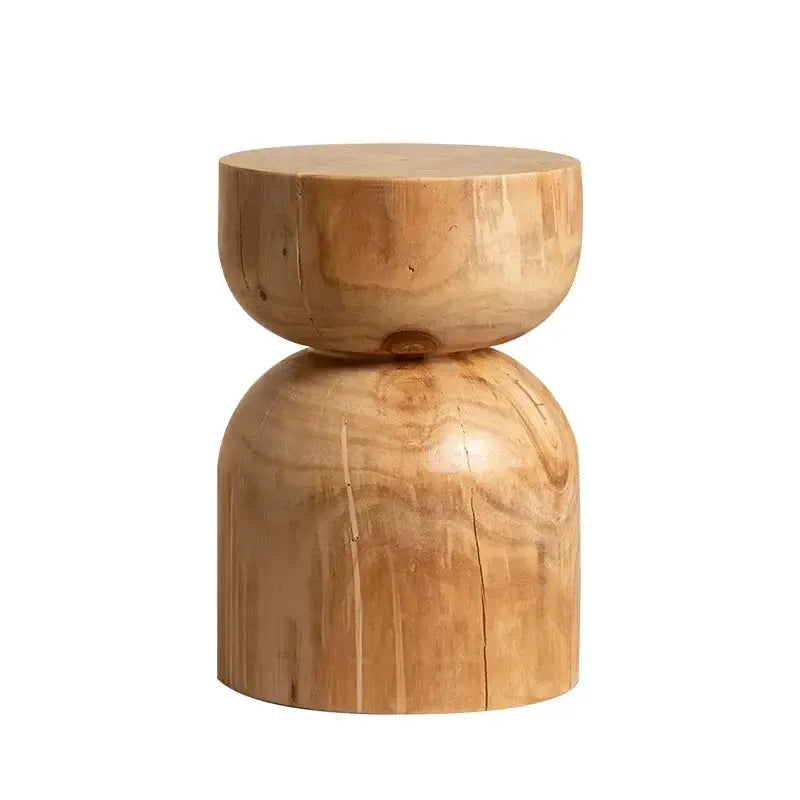 Handcrafted Solid Wood End Tables for Living Room by House Of Avana