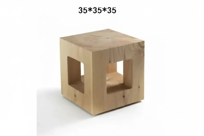 Handcrafted Solid Wood End Tables for Living Room by House Of Avana