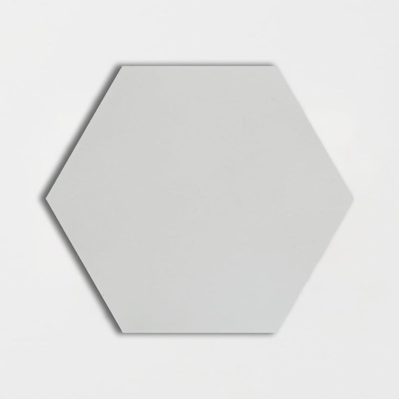 Handmade Bianca Honed Hexagon Cement Tiles 8x8 Cement Honed 8x8 Tiles