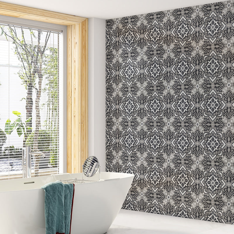 Handmade Flecha Honed Cement Tiles 8x8 Cement Honed 8x8 Tiles — 3