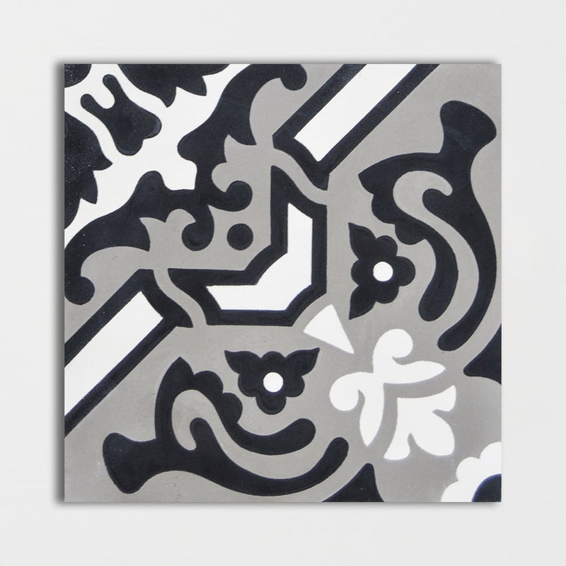 Handmade Flecha Honed Cement Tiles 8x8 Cement Honed 8x8 Tiles