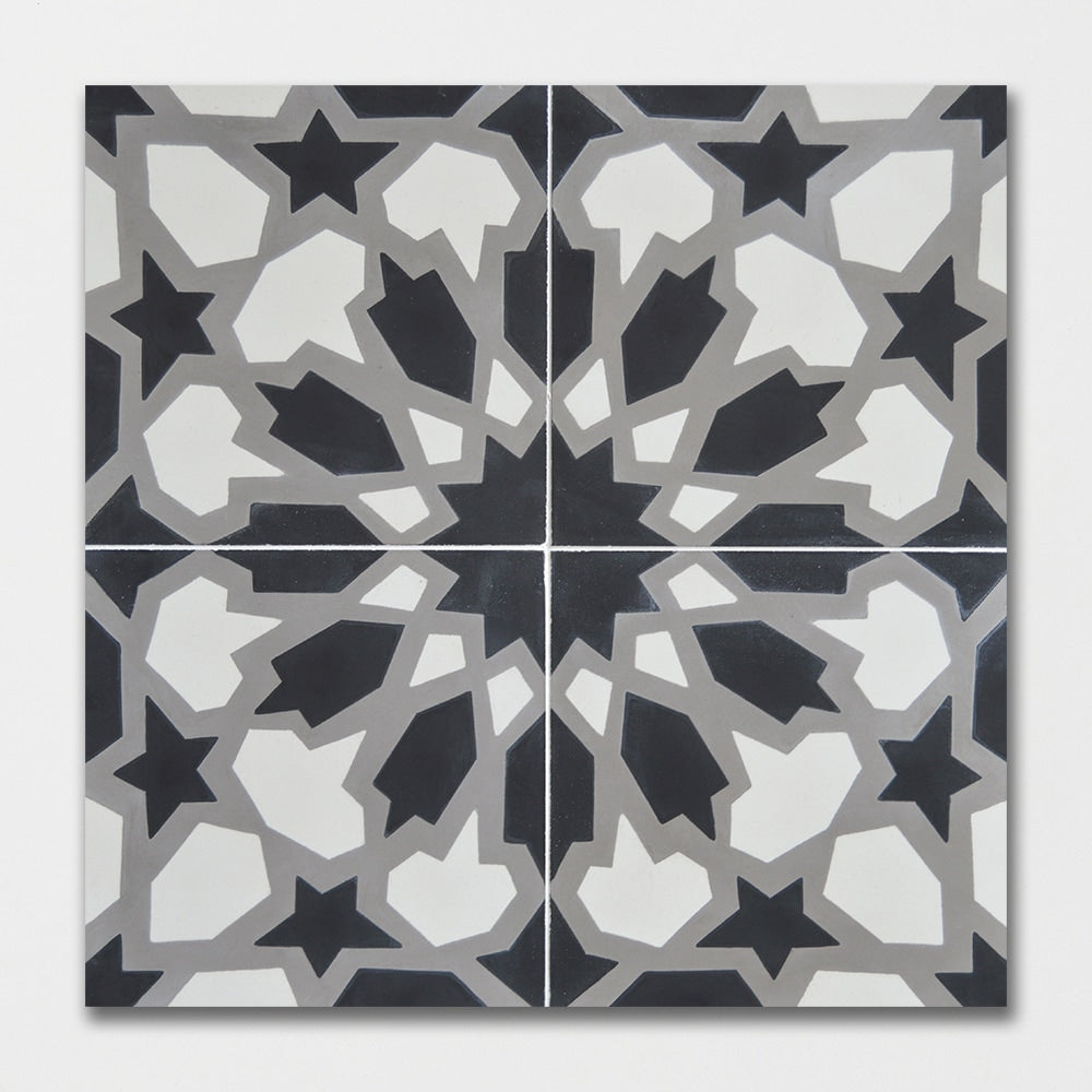 Handmade Stella Honed Cement Tiles 8x8 Cement Honed 8x8 Tiles — 2