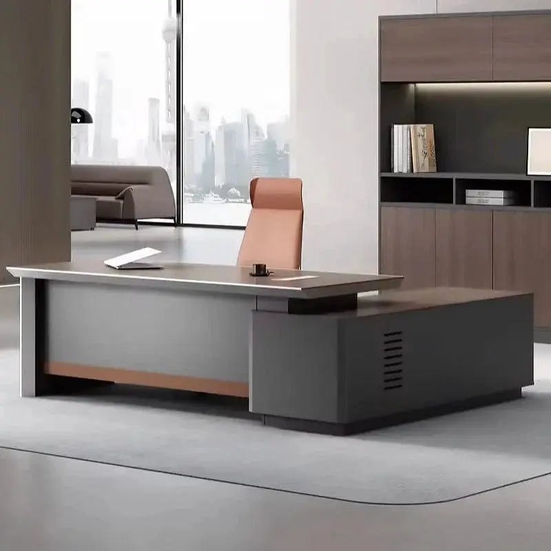 Elgin · Modern L-Shaped Executive Desk by Arc Grove