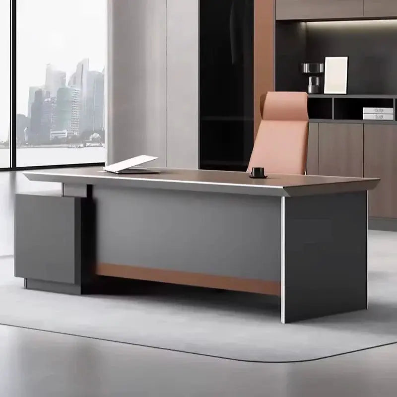 Elgin · Modern L-Shaped Executive Desk by Arc Grove