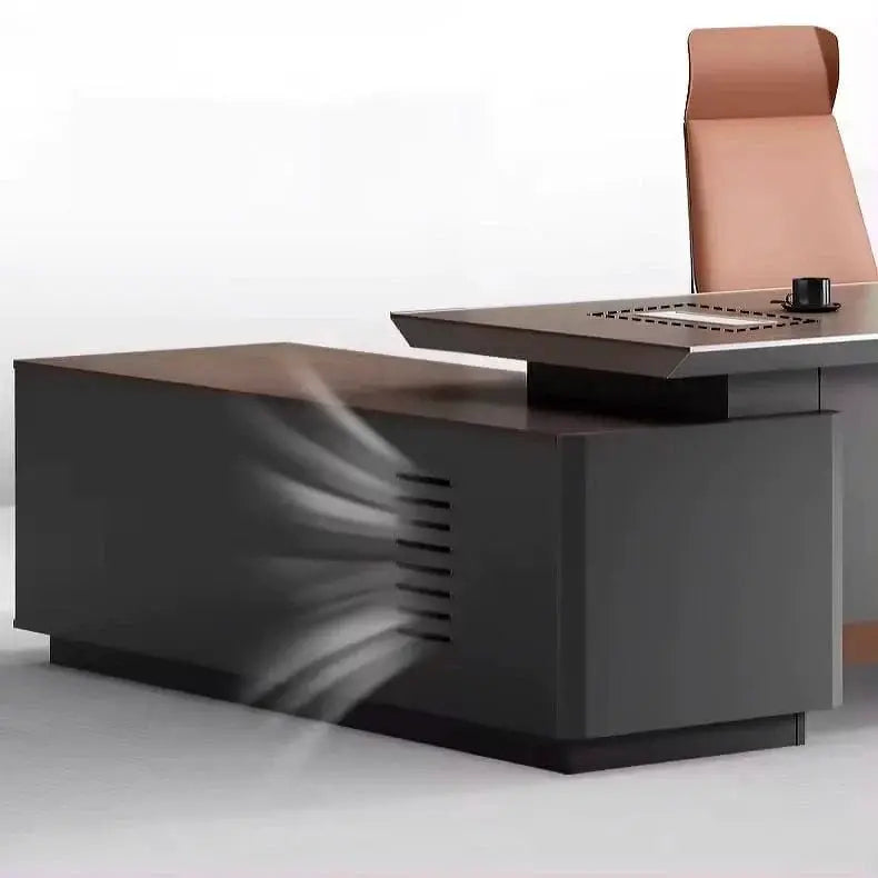 Elgin · Modern L-Shaped Executive Desk by Arc Grove