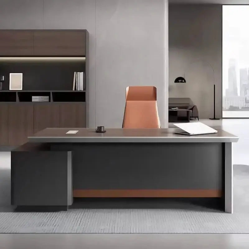 Elgin · Modern L-Shaped Executive Desk by Arc Grove