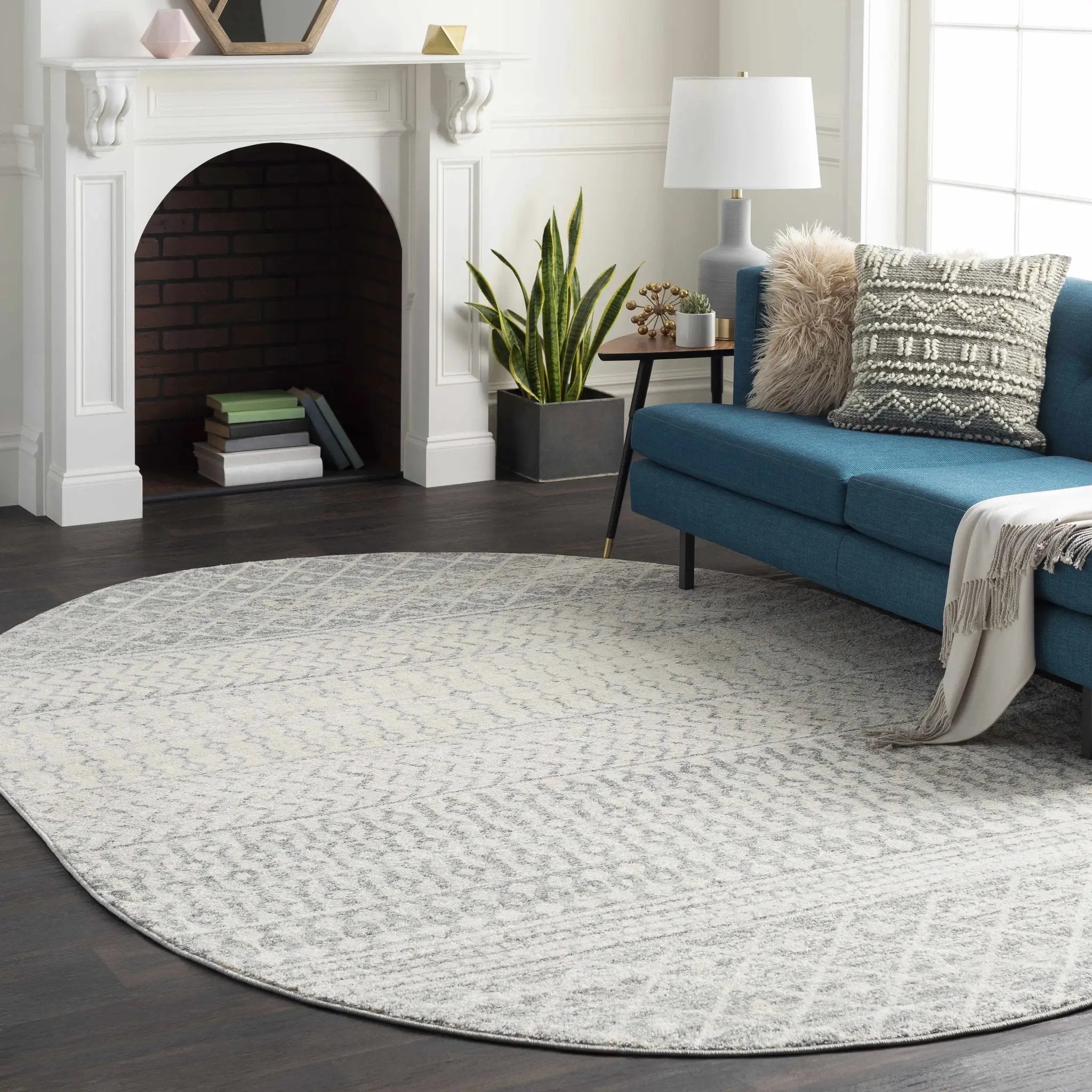 Constantin Gray Area Rug by Boutique Rugs