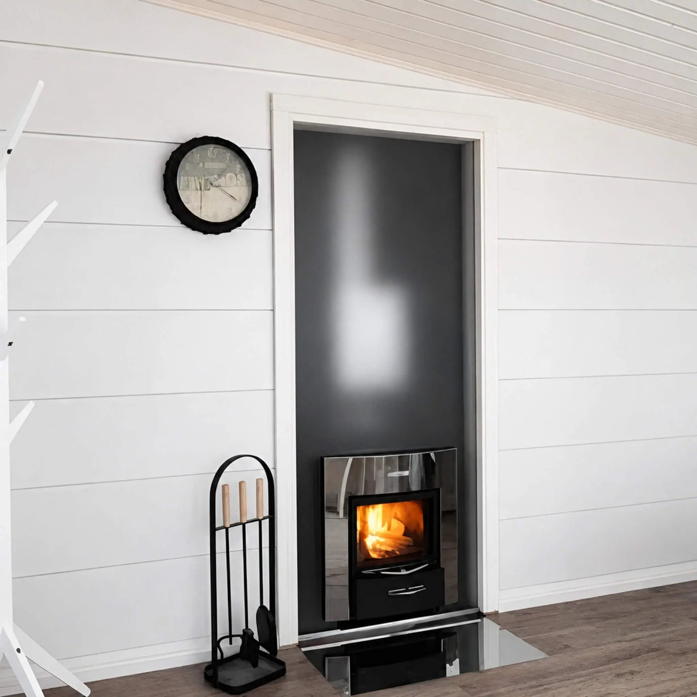 Harvia Duo Series Stainless Steel Wood Sauna Stove With Sauna Stones [WK200SLUX/WK360SLUX] (SAK68420) by SAKSBY WHOLESALE