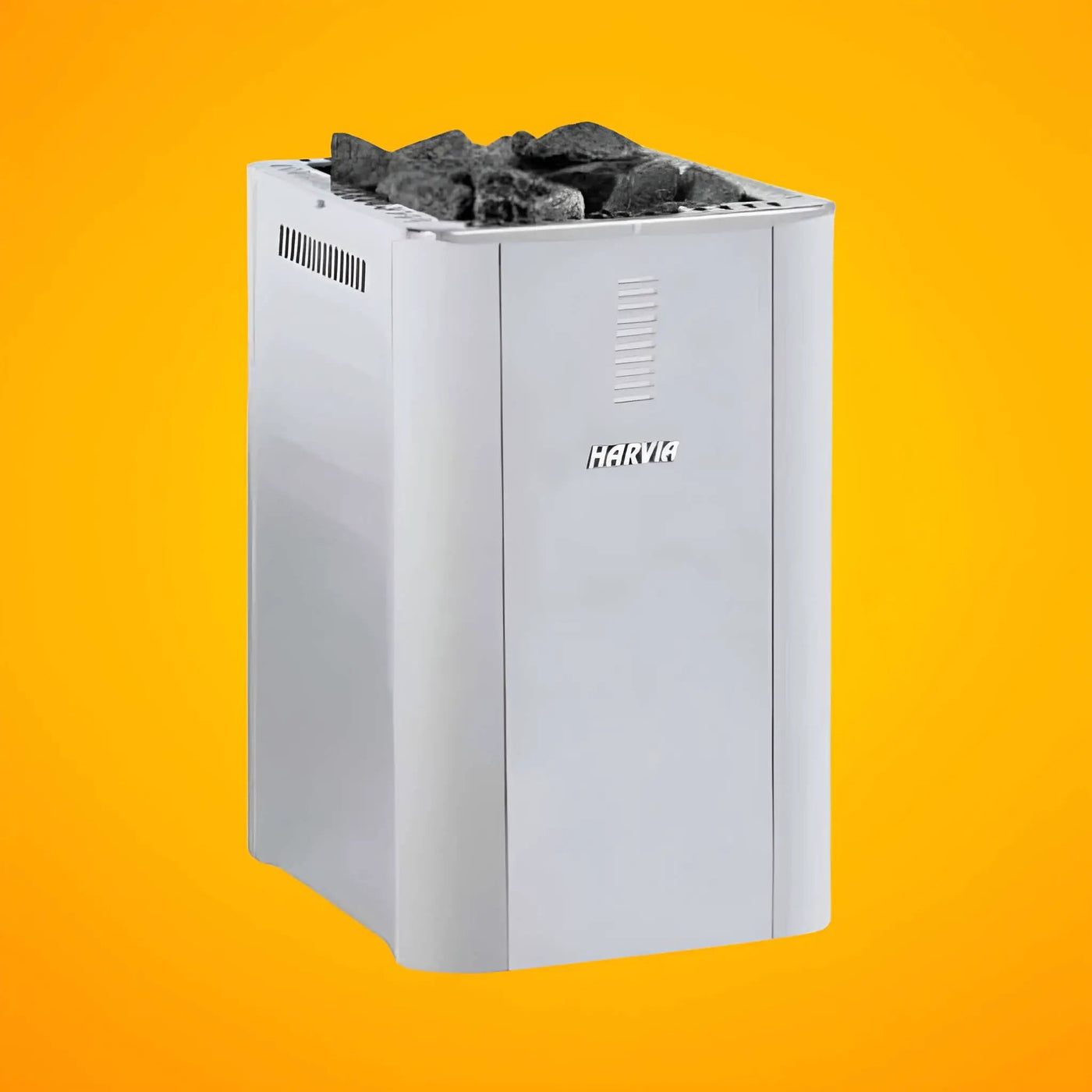 Harvia Duo Series Stainless Steel Wood Sauna Stove With Sauna Stones [WK200SLUX/WK360SLUX] (SAK68420) by SAKSBY WHOLESALE