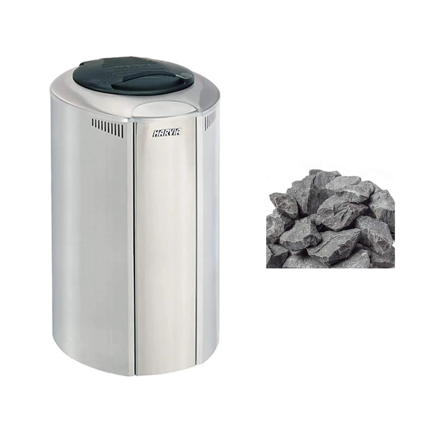 Harvia Forte AF Sauna Heater With Keypad Lock, Splash Proof Control Panel & Sauna Stones [HAFU] (SAK24015) by SAKSBY WHOLESALE