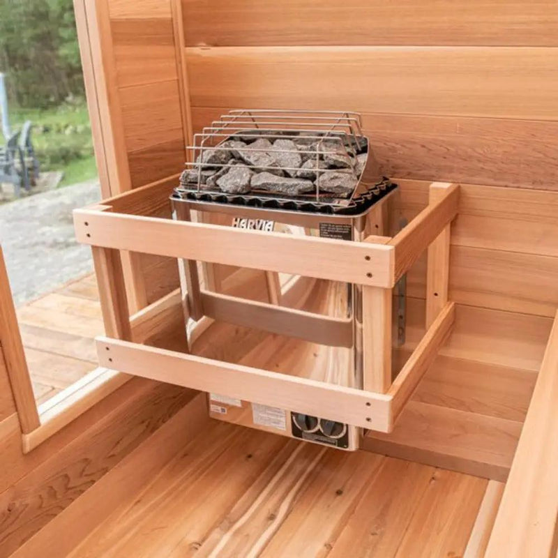 Harvia KIPB Wet Dry Electric Sauna Heater Stove With Built-In Controls & Sauna Stones (SAK47351) by SAKSBY WHOLESALE