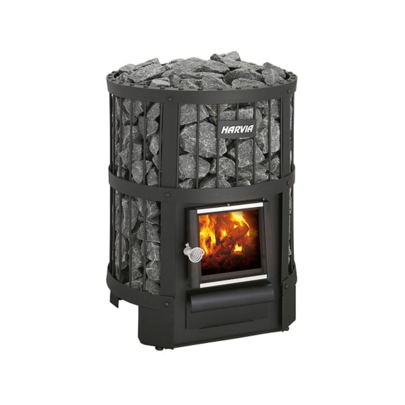 Harvia Legend 150 16KW Wood-Burning Sauna Stove Package [LGND-PKG-BK/SS] (SAK65148) by SAKSBY WHOLESALE