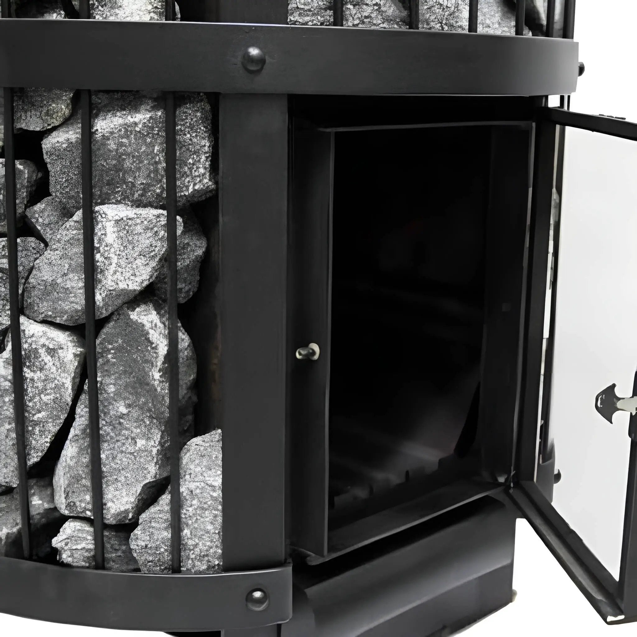 Harvia GreenFlame Legend 240 Wood Sauna Stove With Sauna Stones, 15.9KW [WK200LD] (SAK84935) by SAKSBY WHOLESALE