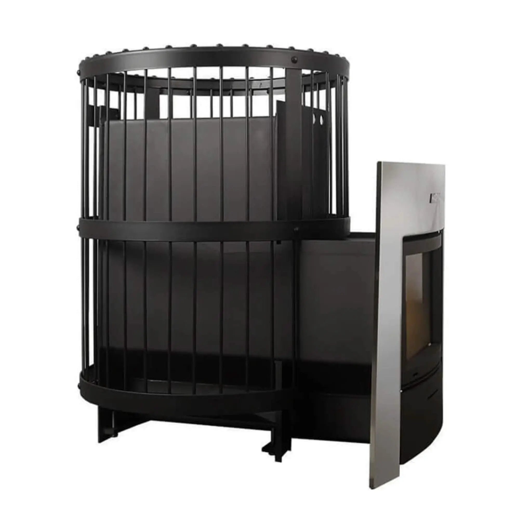 Harvia Legend Duo Wood Burning Sauna Stove/Fireplace Combo With Sauna