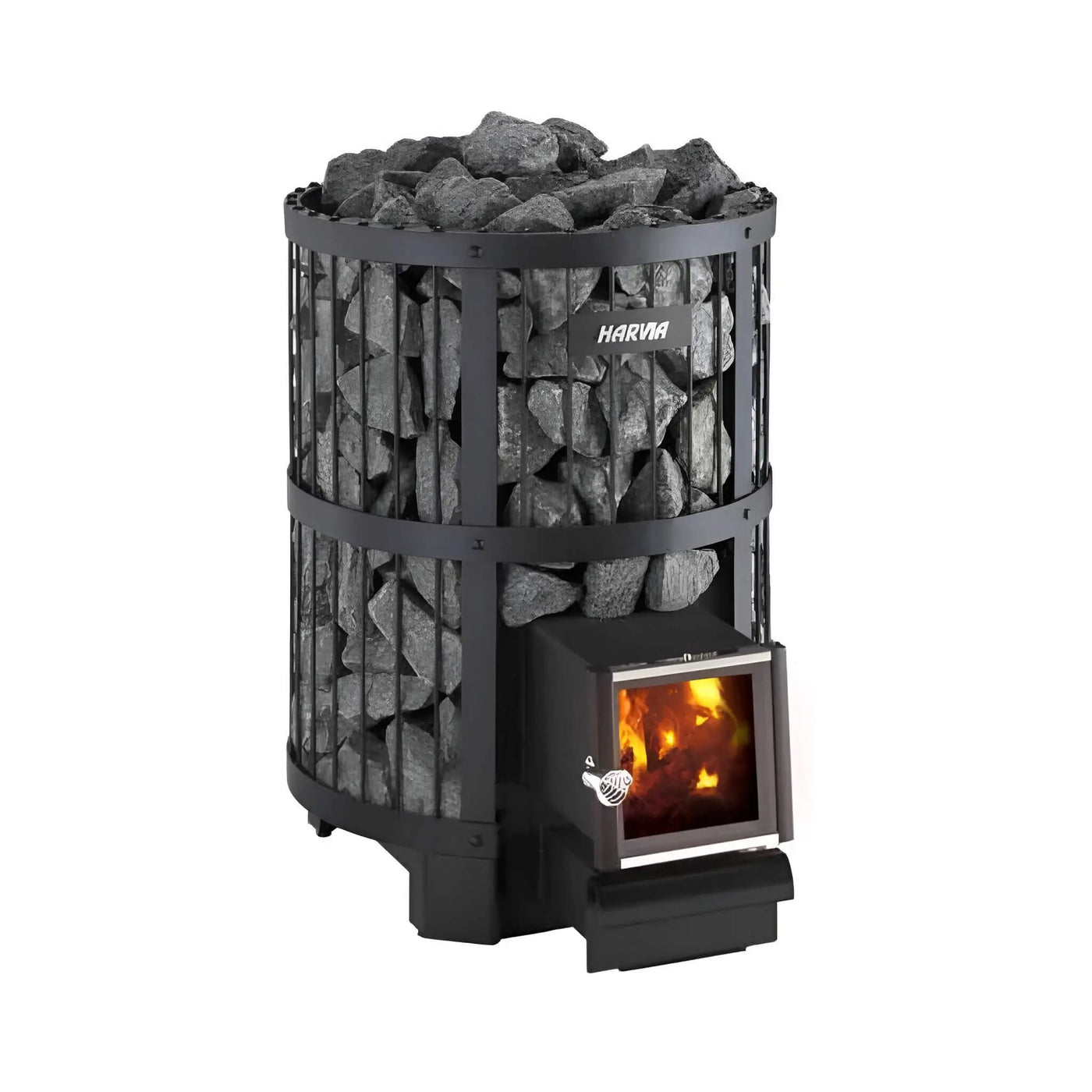 Harvia Legend SL Wood Burning Sauna Stove With Extension Feed & Sauna Stones [WK150/240LDSL] (SAK21430) by SAKSBY WHOLESALE