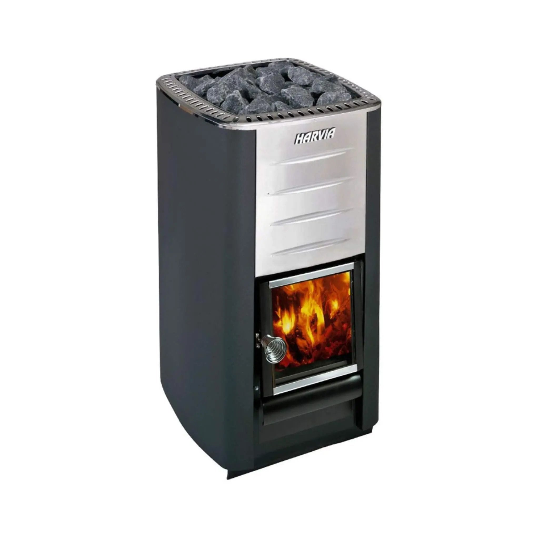 Harvia M3 16.5KW Premium Wood-Burning Sauna Heater Stove With Sauna Stones [WKM3] (SAK41720) by SAKSBY WHOLESALE
