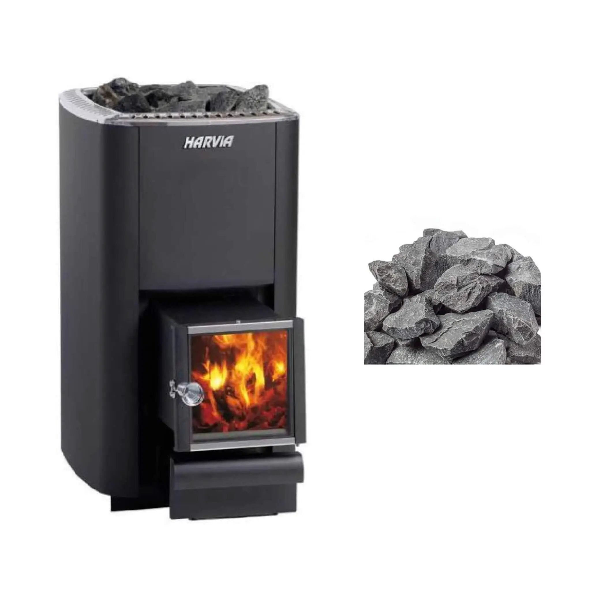 Harvia M3 SL 16.5KW Wood Sauna Stove With Sauna Stones [WKM3SL] (SAK48521) by SAKSBY WHOLESALE