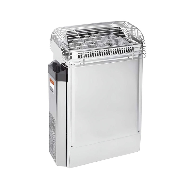 Harvia Topclass KV Stainless Steel Sauna Heater With Built-In Temperature Controls & Sauna Stones [JKV45/60/80] (SAK31695) by SAKSBY WHOLESALE