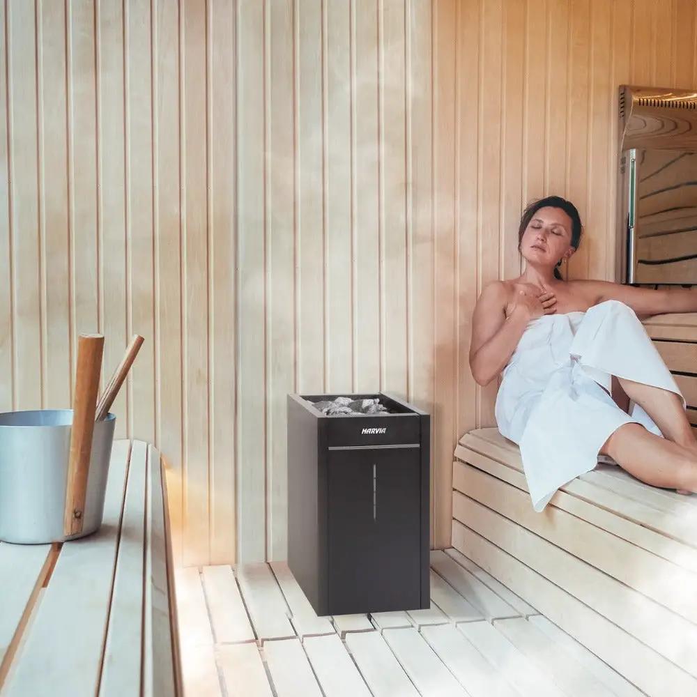 Harvia Virta UL Certified Electric Sauna Heater With Digital Xenio Control Panel And WiFi Remote Control [HL60/80/90/110E] (SAK67385) by SAKSBY WHOLESALE