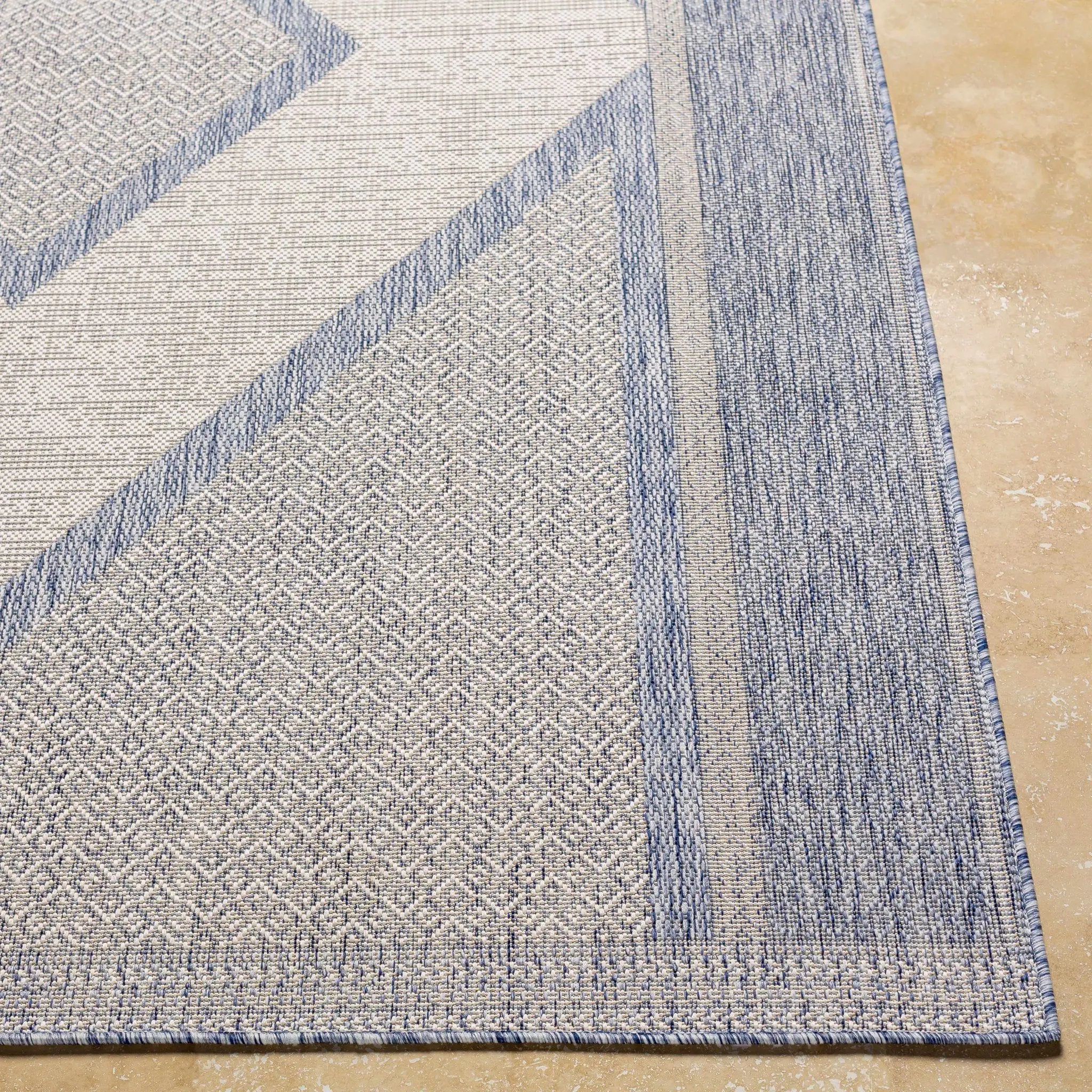 Hazar Gray Outdoor Area Rug - Clearance by Boutique Rugs