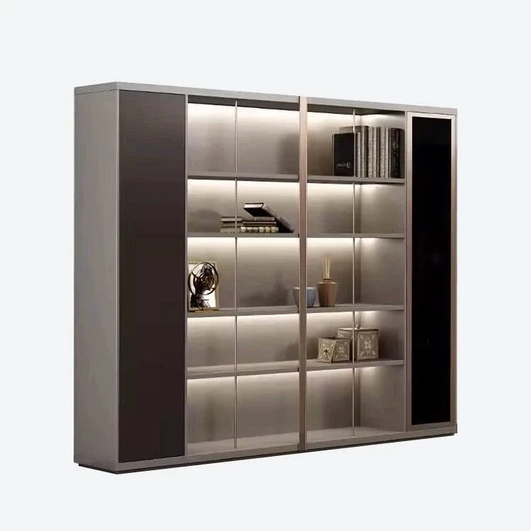 Langford · Office Shelves w/ Lighting & Wardrobe Storage, photo 7 of 9