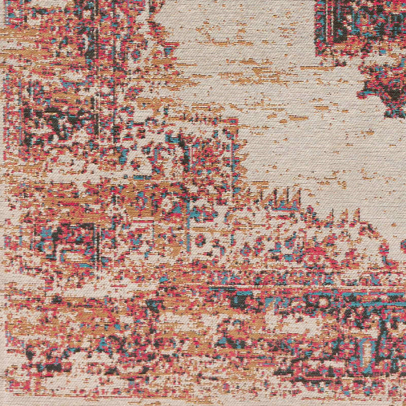 Heaton Red Medallion Area Rug - Clearance by Boutique Rugs