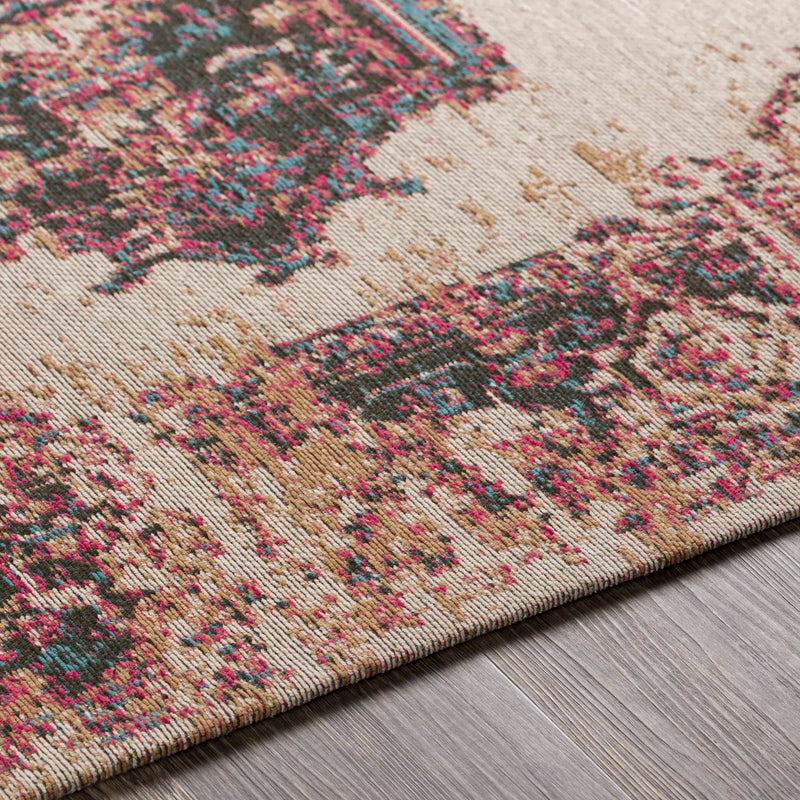 Heaton Red Medallion Area Rug - Clearance by Boutique Rugs