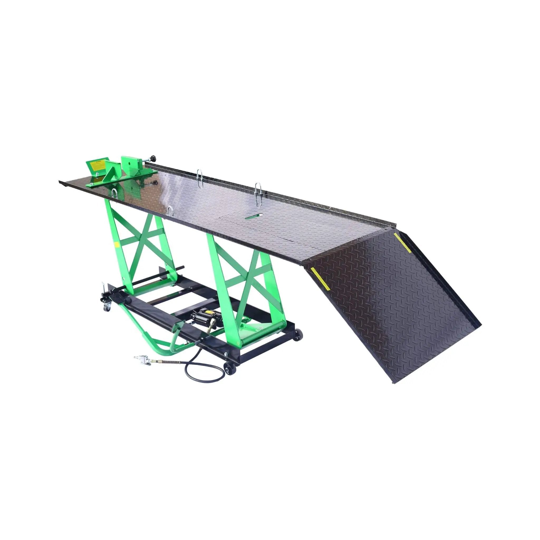 Heavy-Duty 1000LBS Air Hydraulic Motorcycle ATV Lift Jack Table (SAK78351) by SAKSBY WHOLESALE
