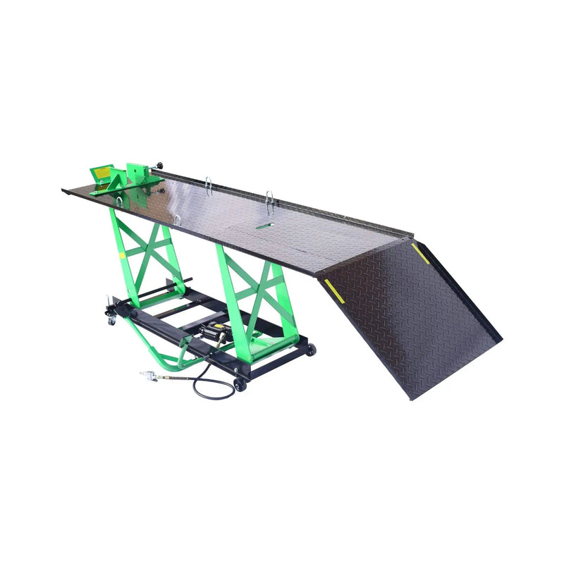 Heavy-Duty 1000LBS Air Hydraulic Motorcycle ATV Lift Jack Table (SAK78351) by SAKSBY WHOLESALE