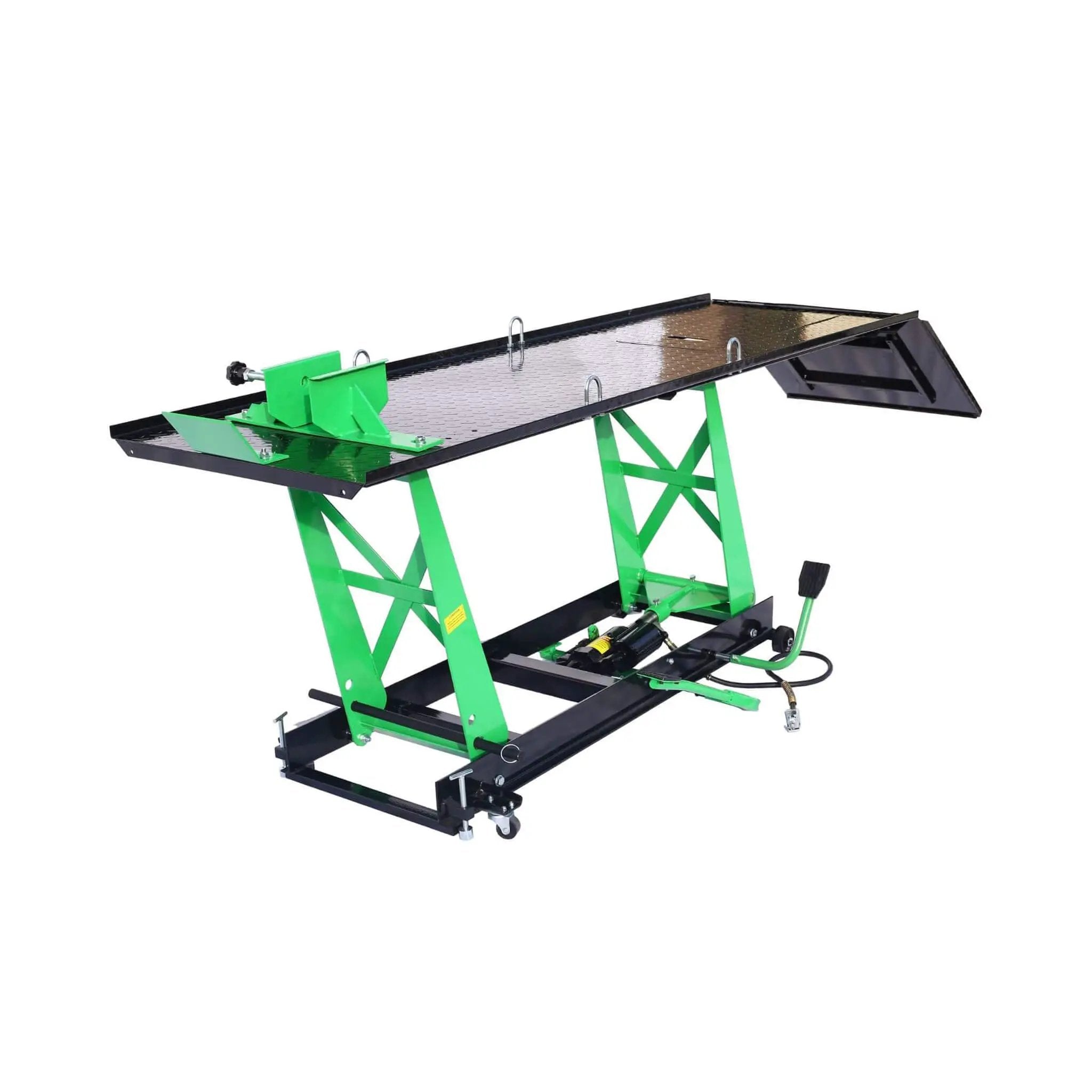 Heavy-Duty 1000LBS Air Hydraulic Motorcycle ATV Lift Jack Table (SAK78351) by SAKSBY WHOLESALE