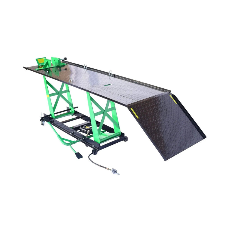 Heavy-Duty 1000LBS Air Hydraulic Motorcycle ATV Lift Jack Table (SAK78351) by SAKSBY WHOLESALE