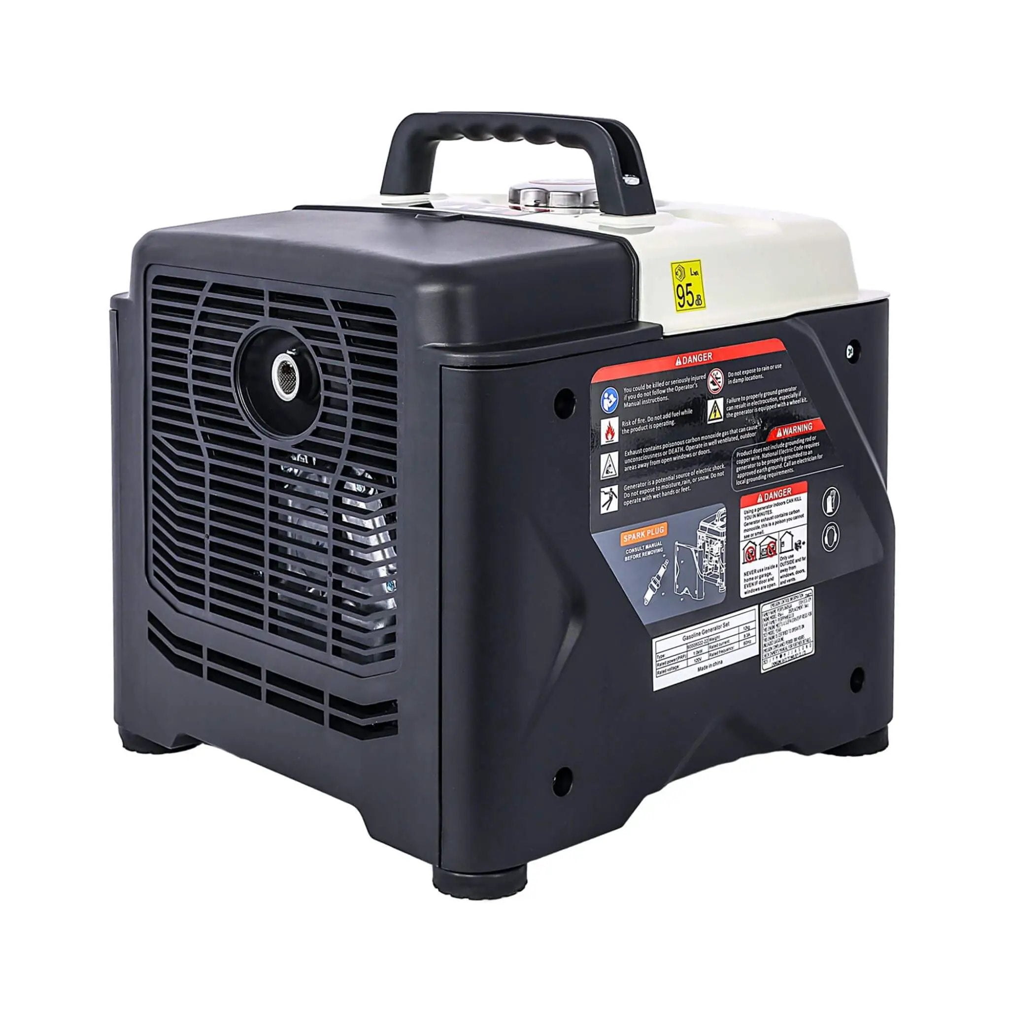 Heavy-Duty 1200W Ultra-Quiet Portable Gas Engine Inverter Generator (SAK54675) by SAKSBY WHOLESALE