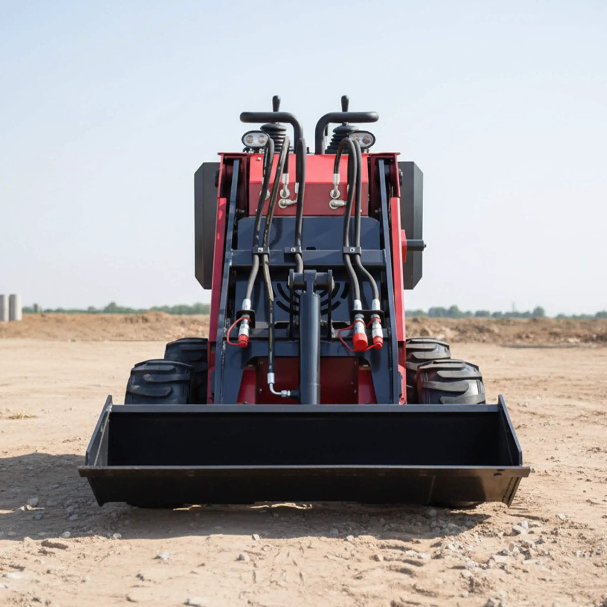 Heavy-Duty 13.5HP Mini Gas Skid Steer Loader With Wide Bucket (SAK69105) by SAKSBY WHOLESALE