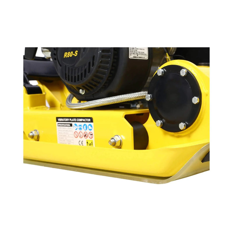 Heavy-Duty 2.5HP 79CC 8200N Gas-Powered Plate Compactor Machine (SAK58492) by SAKSBY WHOLESALE