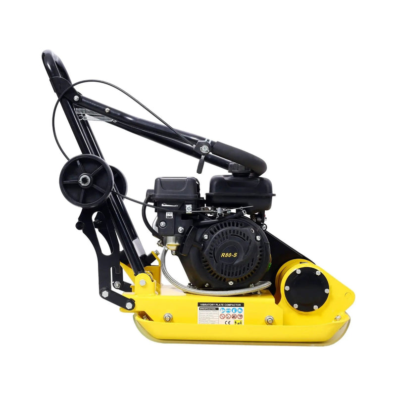 Heavy-Duty 2.5HP 79CC 8200N Gas-Powered Plate Compactor Machine (SAK58492) by SAKSBY WHOLESALE