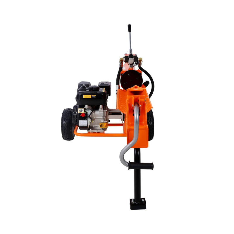 Heavy-Duty 20-Ton 7HP Portable Log Splitter With Auto-Return Hydraulic Ram (SAK15842) by SAKSBY WHOLESALE