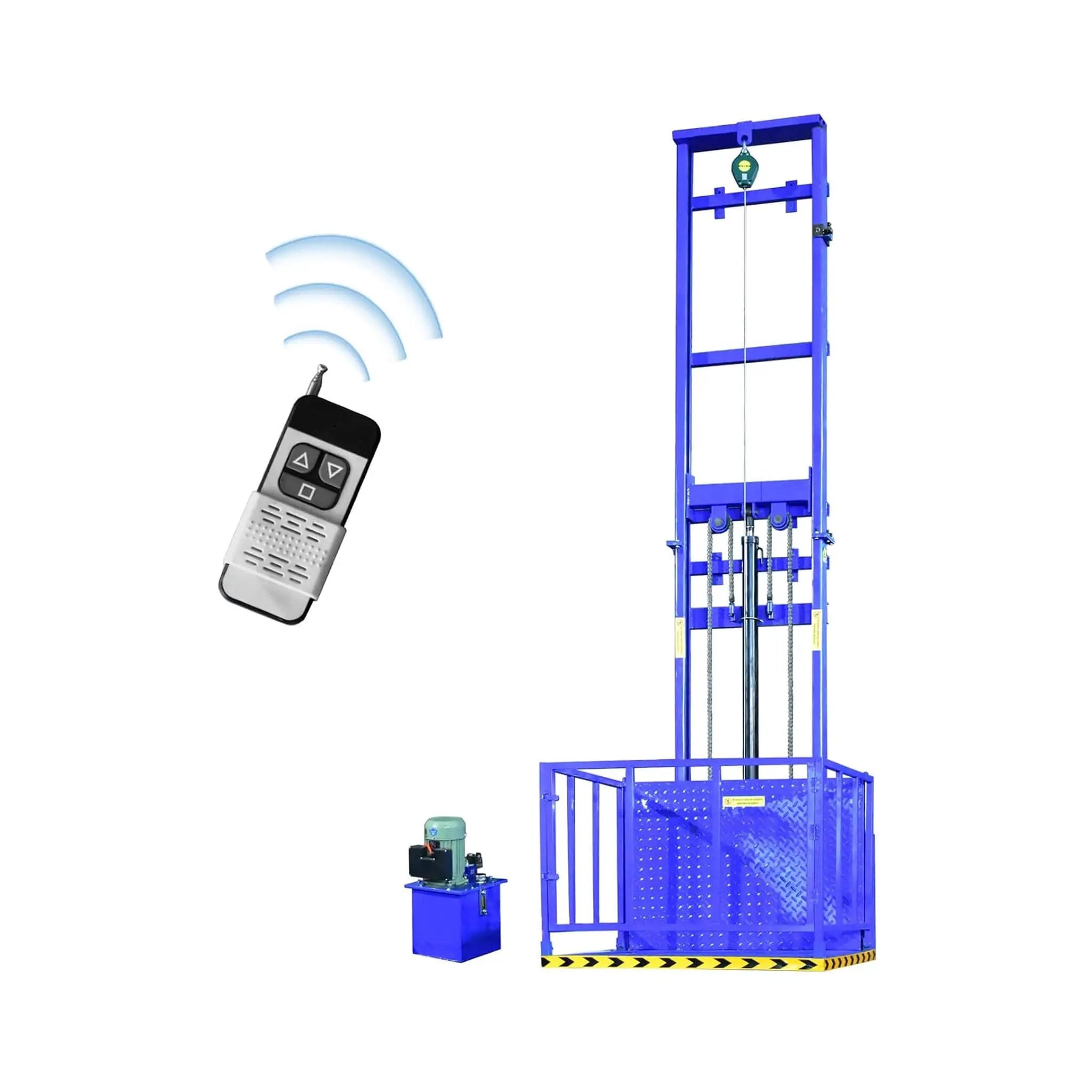 Heavy-Duty 2200 LBS Electric Hydraulic Lift Platform With Anti-Fall (SAK19456) by SAKSBY WHOLESALE