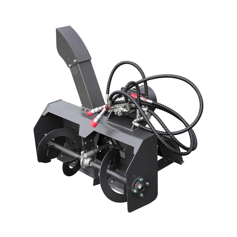 Heavy-Duty 23-Inch Skid Steer Snow Blower Attachment With Directional Chute (SAK94301) by SAKSBY WHOLESALE