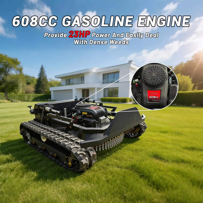 Heavy-Duty 23HP Remote-Controlled Track Mower With 35-Inch Deck (SAK62581) by SAKSBY WHOLESALE