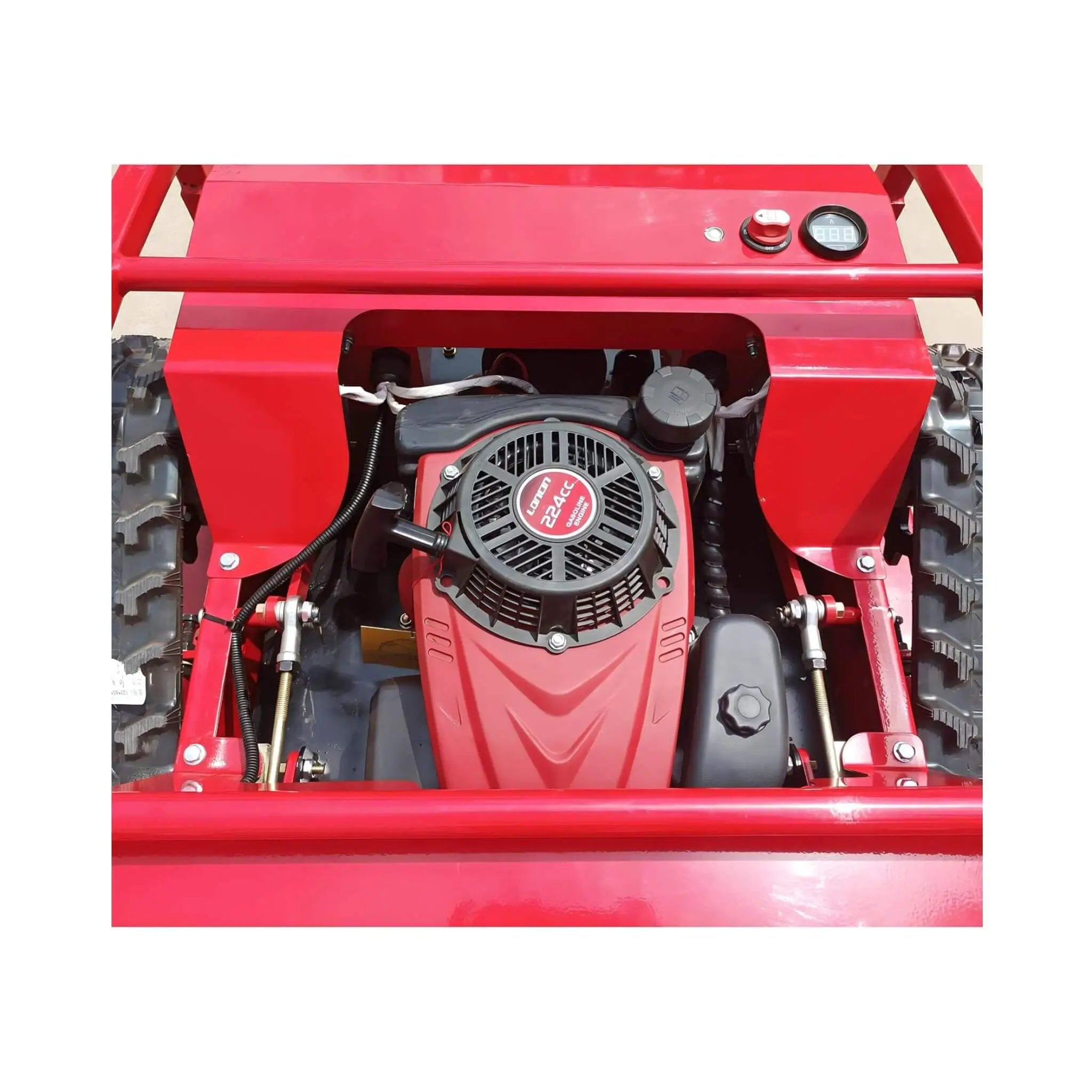 Heavy-Duty 24-Inch 9HP Commercial Remote-Controlled Lawn Mower With Snow Plow (SAK31078) by SAKSBY WHOLESALE