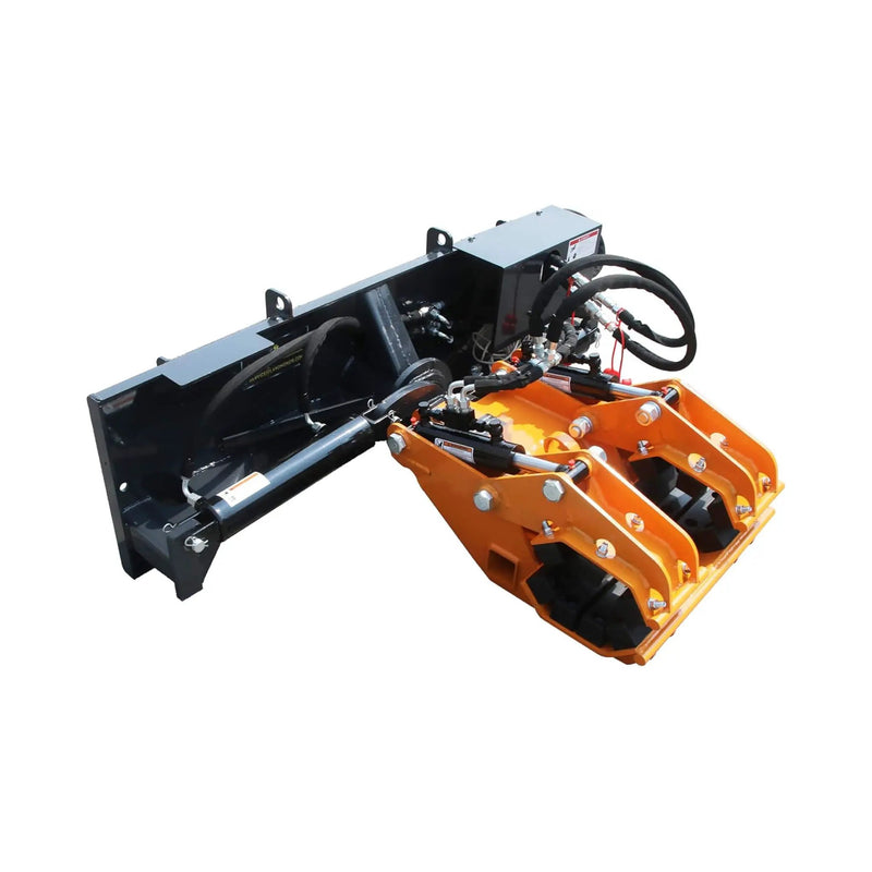 Heavy-Duty 32FT Double Pole Claw Dual Grapple Skid Steer Attachment (SAK25497) by SAKSBY WHOLESALE