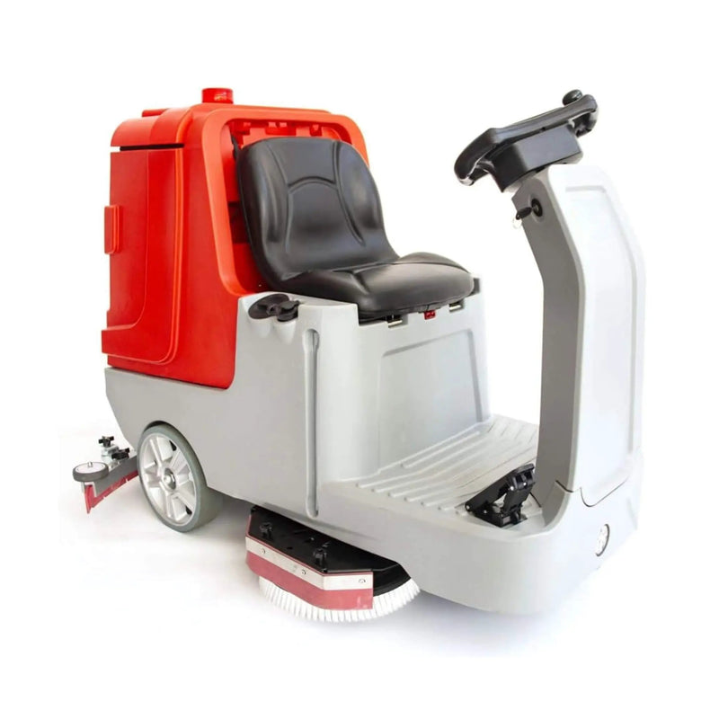 Heavy-Duty 34-Inch Industrial Ride-On Floor Scrubber Machine (SAK63290) by SAKSBY WHOLESALE
