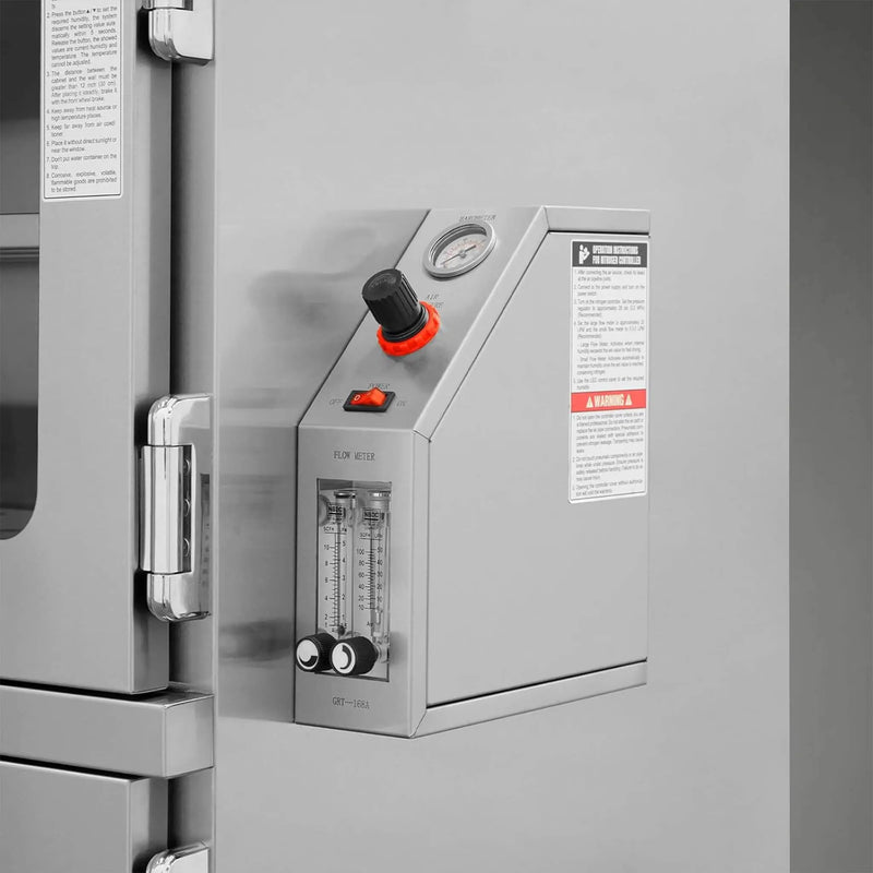 Heavy-Duty 377-Gallon Stainless Steel Nitrogen Dry Cabinet [1-60% RH] (SAK48625) by SAKSBY WHOLESALE