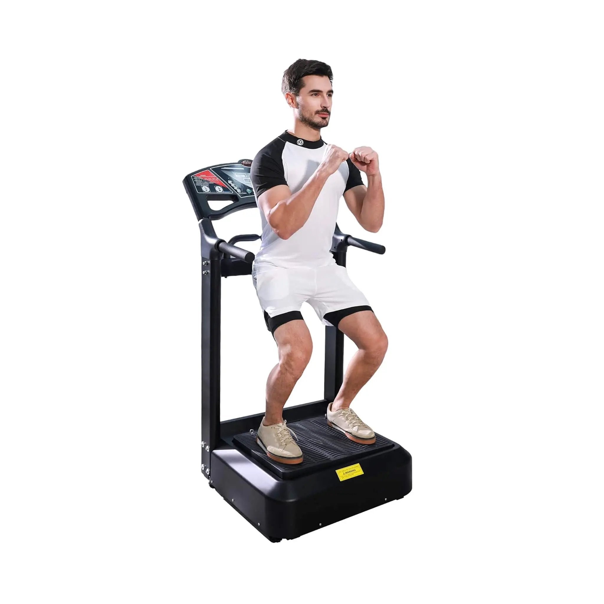 Rovix Heavy-Duty 400LBS Whole Body Vibration Plate Workout Machine (SAK57390) by SAKSBY WHOLESALE