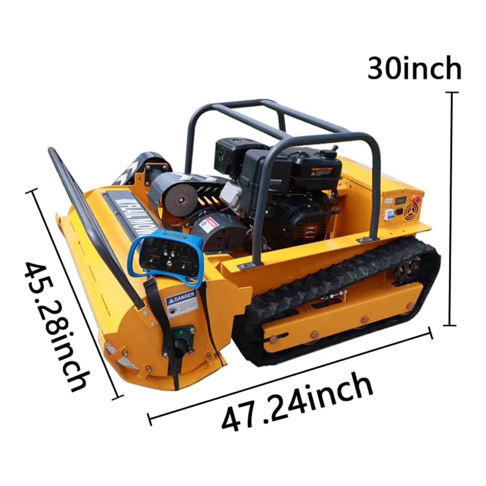 Heavy-Duty 459CC Commercial Remote-Controlled Hybrid Mower (SAK68124) by SAKSBY WHOLESALE