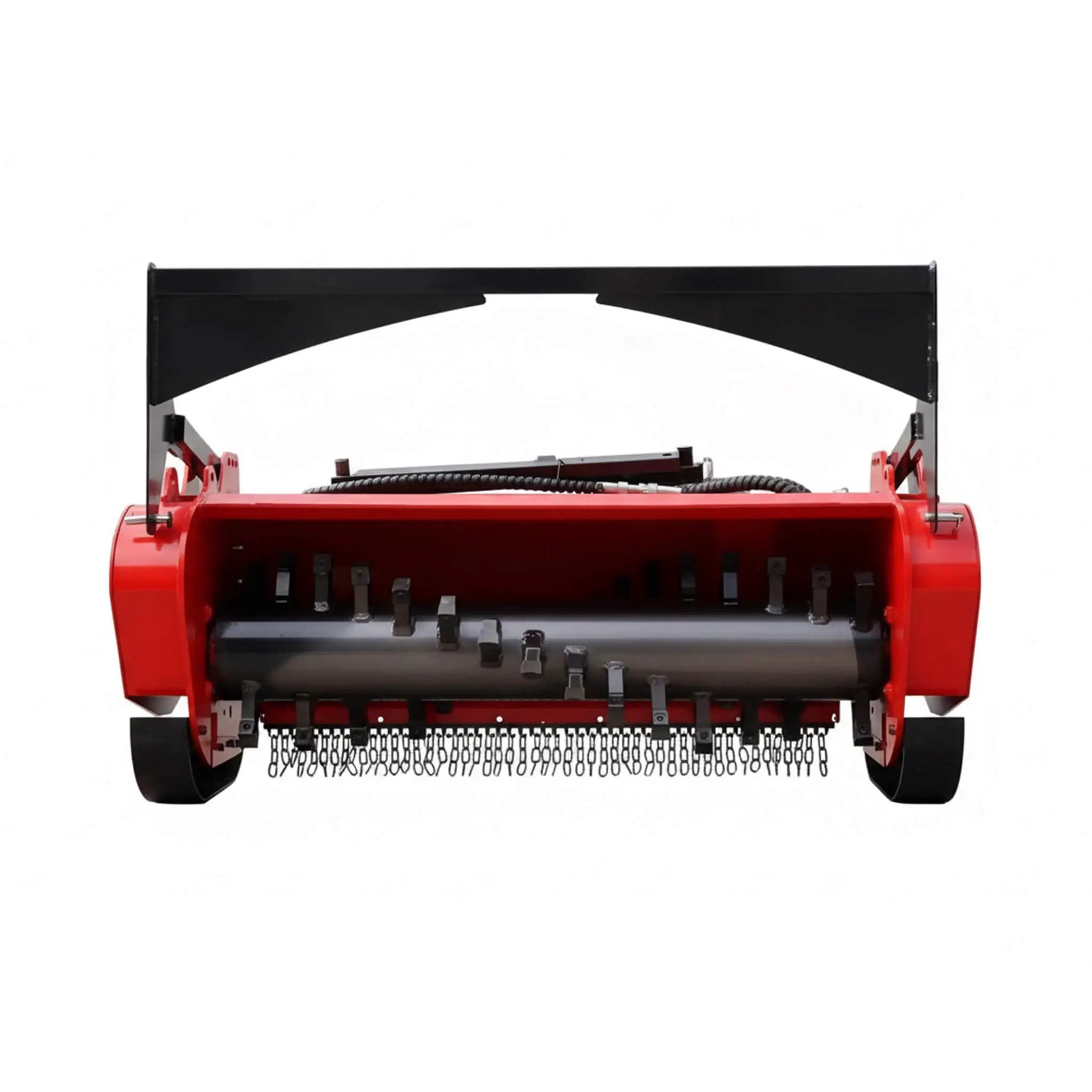Heavy-Duty 46-Inch Drum Forestry Skid Steer Mulcher Attachment (SAK30495) by SAKSBY WHOLESALE