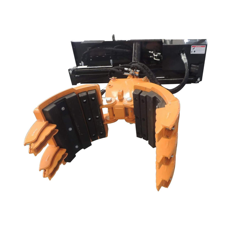 Heavy-Duty 5-Finger Rotating Rock And Tree Grapple Skid Steer Attachment (SAK39516) by SAKSBY WHOLESALE