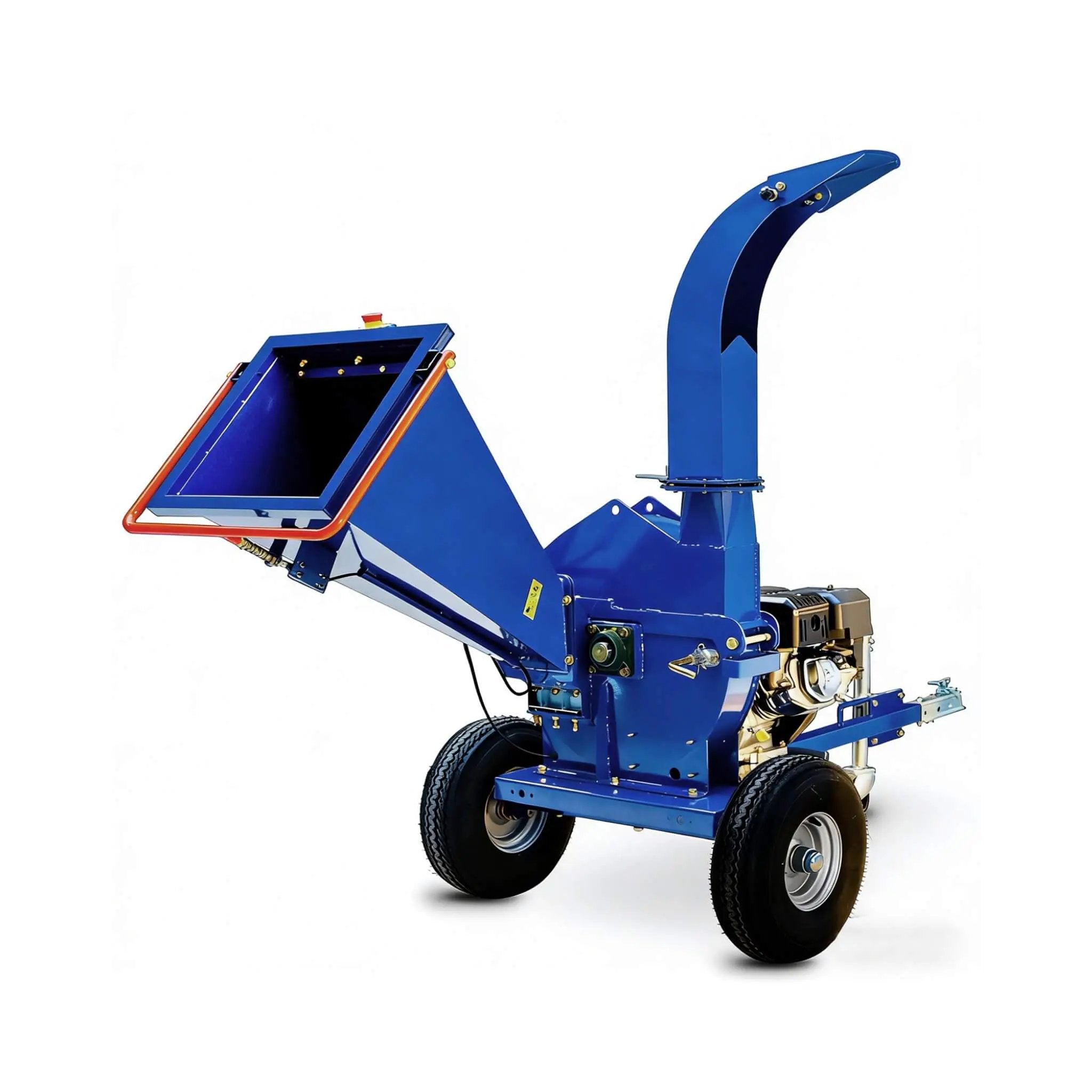 Heavy-Duty 5-Inch 15HP 420CC Gas Towable Disc Wood Chipper Shredder With Recoil Start (SAK51947) by SAKSBY WHOLESALE