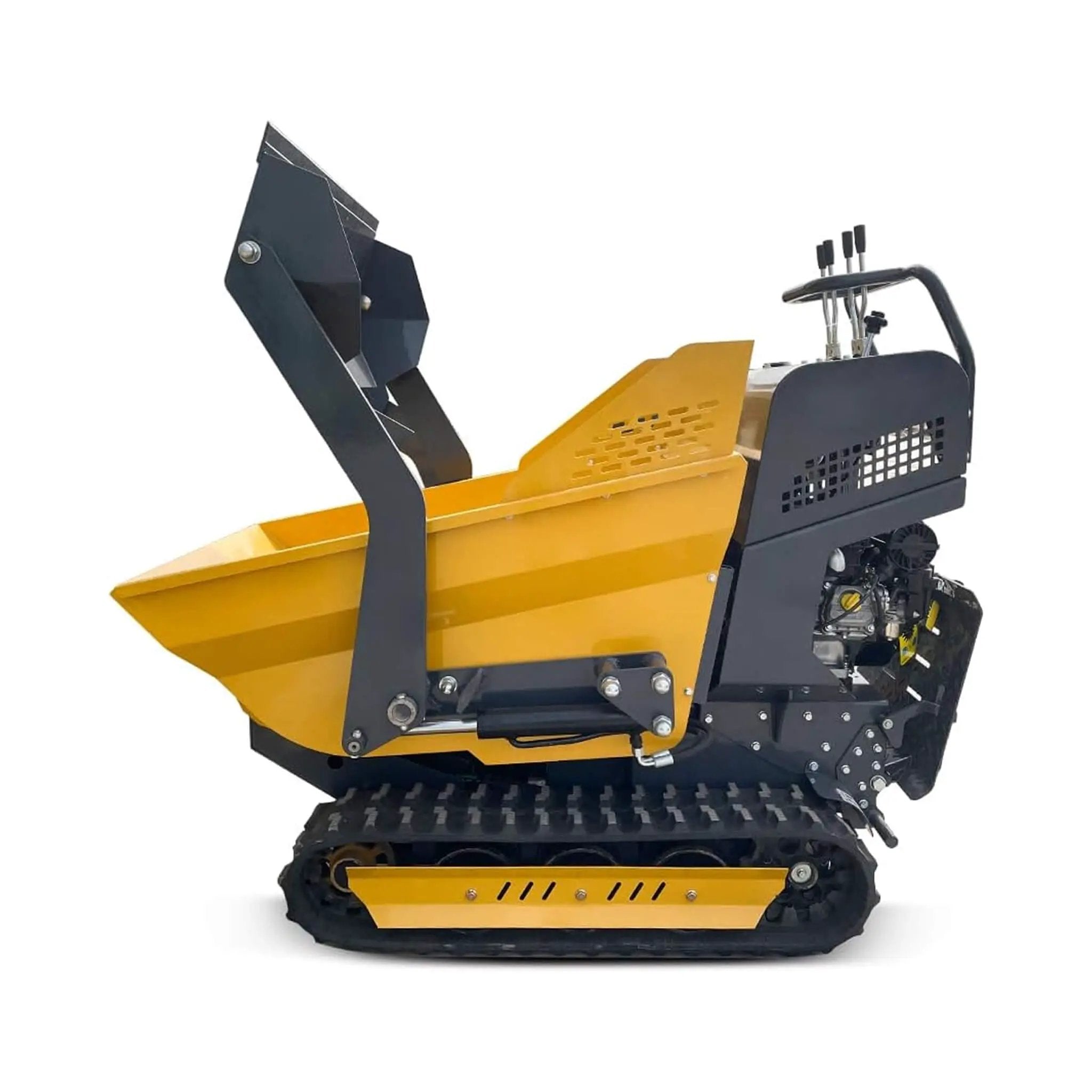 Heavy-Duty 6.5HP 1100LBS Tracked Hydraulic Dumper With Shovel (SAK62780) by SAKSBY WHOLESALE